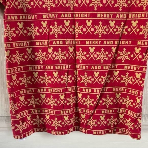 Disney Store Mickey Mouse Christmas T-Shirt, Sz 7/8 - Picture 11 of 14
